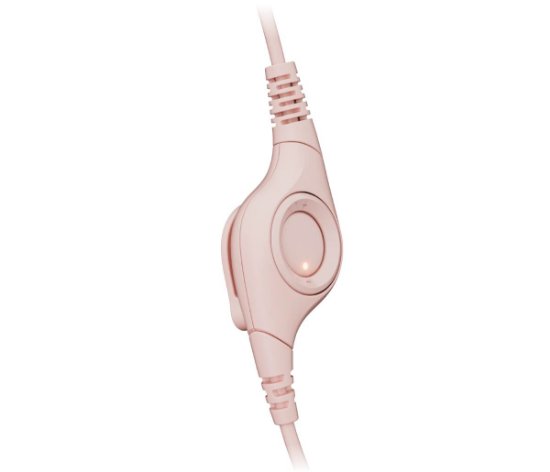 Slušalice LOGITECH H390, USB, roze