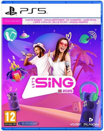 Igra za SONY PlayStation 5, Let's Sing 2025