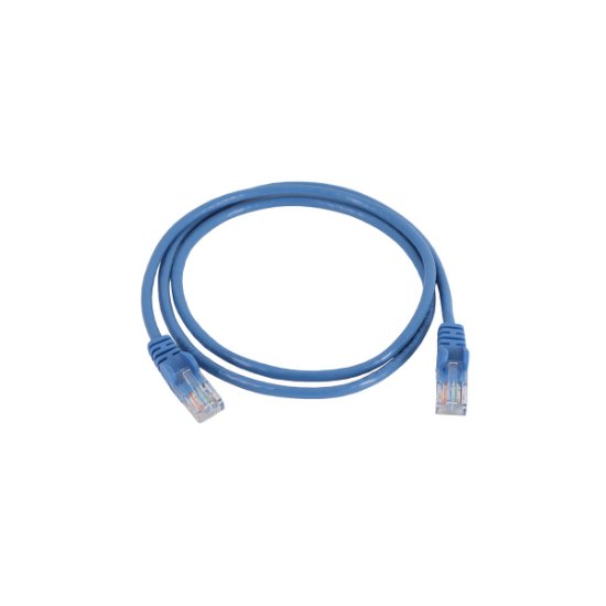 Kabel OCTIO, patch CAT5e, U/UTP, plavi, 1m