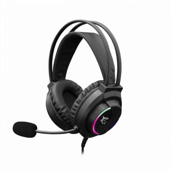 Slušalice WHITE SHARK GH-2044 Wolf, RGB, crne