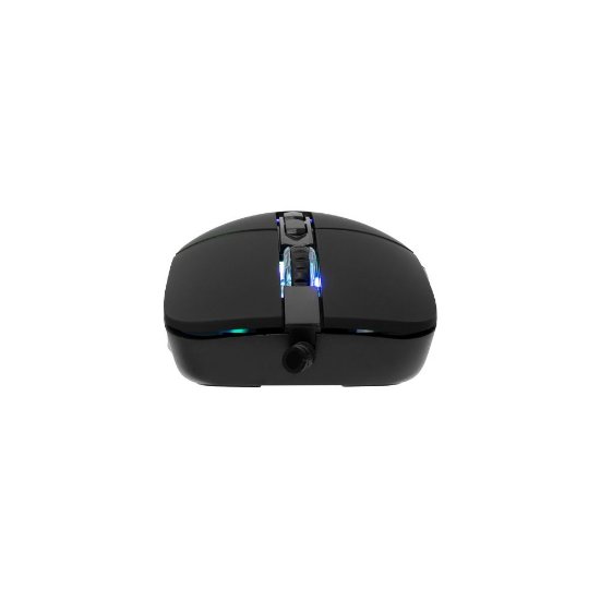 Miš BARACUDA BGM-011 Nautilus, RGB, optički, 12800dpi, crni