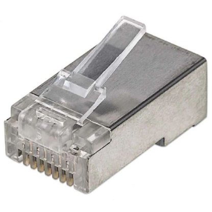 STP konektor INTELLINET CAT5e, RJ45, modularni, trostruki zupčasti terminal - 100 komada