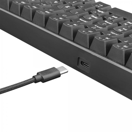 Tipkovnica WHITE SHARK GK-2022 Shinobi, LED, Plavi switch, mehanička, crna, USB