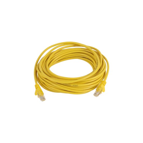 Kabel OCTIO, patch CAT6, U/UTP, žuti, 10m