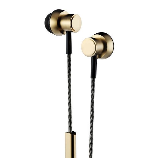 Slušalice HIFUTURE HI5, In-Ear, mikrofon, USB-C, crno-zlatne