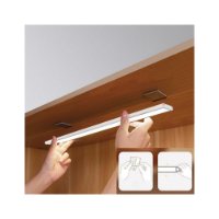 LED lampa Sensor Cabinet Light, magnetna, senzor pokreta, 40cm, srebrna