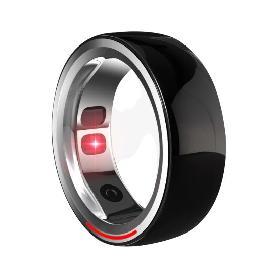 Pametni prsten HIFUTURE FutureRing M 60mm, praćenje aktivnosti, srebrno-crni