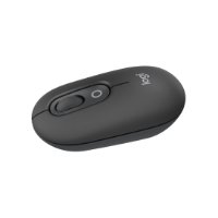Miš LOGITECH POP, optički, bežični, USB, BT, 1000dpi, sivi