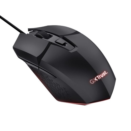 Miš TRUST GXT 109 Felox, RGB, optički, 6400dpi, crni