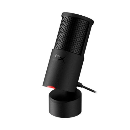 Mikrofon HyperX SoloCast 2, stolni, crni