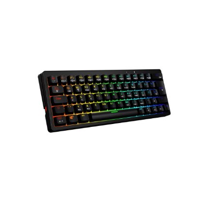Tipkovnica EPOCH Kari, RGB, mehanička, bežična, BT, UK/HR layout, crna, USB