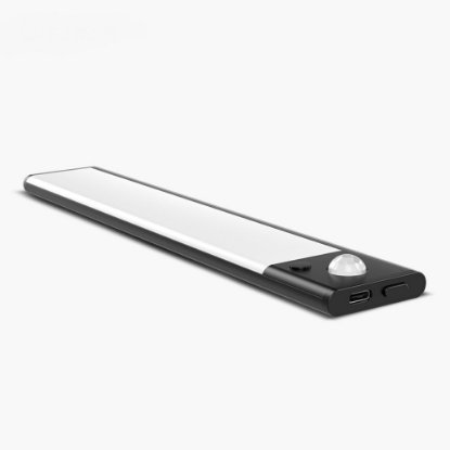 LED lampa Sensor Cabinet Light, magnetna, senzor pokreta, 23cm, crna
