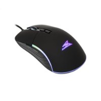 Miš BARACUDA BGM-011 Nautilus, RGB, optički, 12800dpi, crni