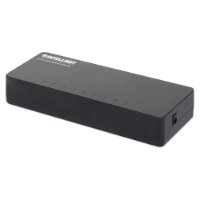 Switch INTELLINET 561730, 10/100 Mbps, 8-port, plastično kućište, kabel Cat5e 1m