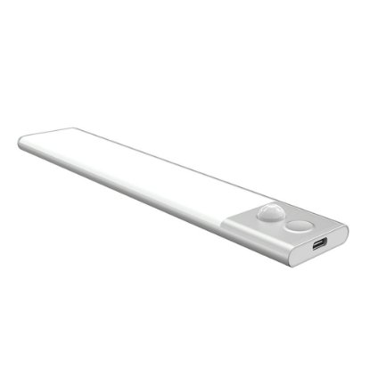 LED lampa Sensor Cabinet Light, magnetna, senzor pokreta, 23cm, srebrna