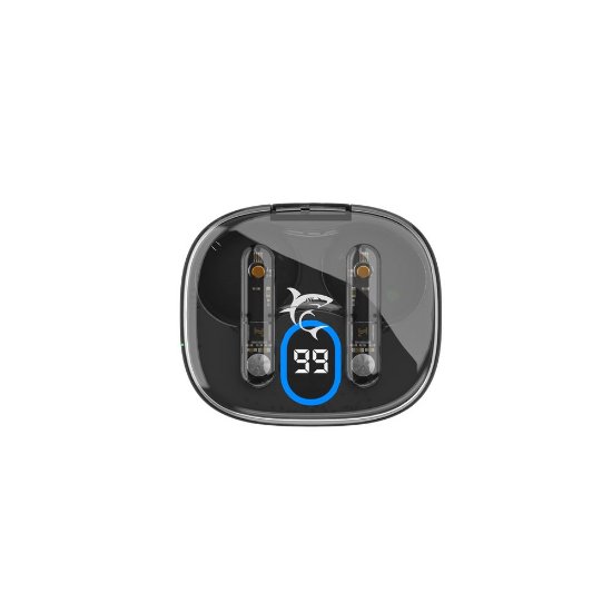 Slušalice WHITE SHARK GEB-TWS37 Hyperbeat, in-ear, bežične, bluetooth, crne