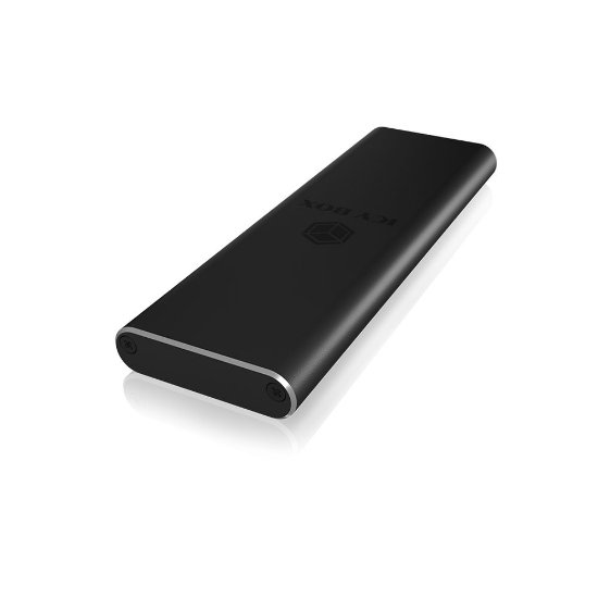 Eksterno kućište ICY BOX IB-183M2, M.2 SATA SSD, USB 3.0, crno