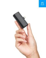 Mobilni USB punjač VEGER PlugON, 5000 mAh, lightning, crni