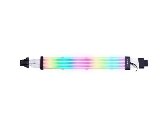 Kabel napajanja za grafičku karticu LIAN LI Strimer Plus V2 12VHPWR, 16 na 16-Pin, 8 LED, 320mm, RGB, produžni