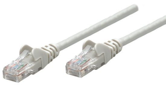 Kabel OCTIO, patch CAT6, U/UTP, sivi, 3m