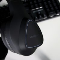 Slušalice EPOCH Nix, RGB, bežične, crne