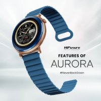 Pametni sat HIFUTURE Aurora, pametne obavijesti, smeđi