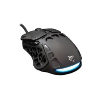 Miš WHITE SHARK Ector, RGB, optički, 12400dpi, crni