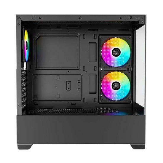 Kućište BIT FORCE SPARK ARGB-TG3, MIDI, ATX, crno, bez napajanja