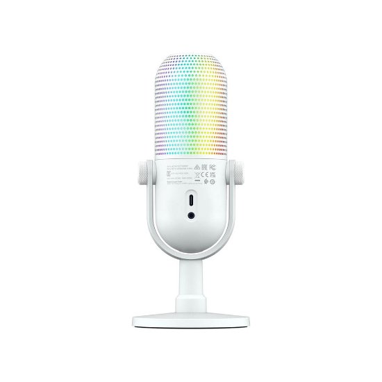 Mikrofon RAZER Seiren V3 Chroma, RGB, stolni, bijeli