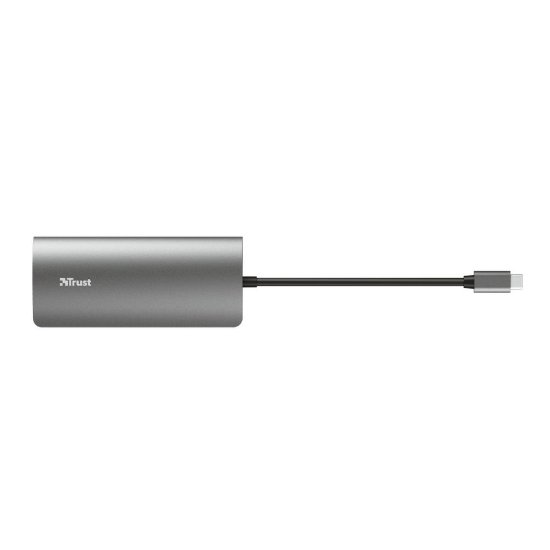 Docking station TRUST Dalyx, 7 u 1, USB-C na 2x USB 3.1, USB-C, HDMI, G-LAN, Card Reader, za laptop