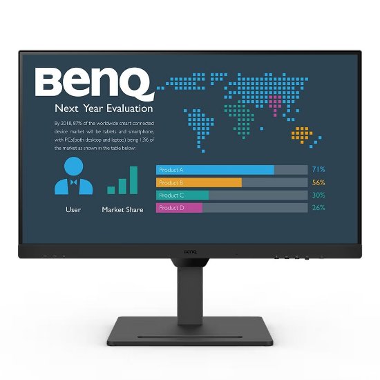 Monitor 27" BENQ BL2790QT 9H.LLLLA.TPE, QHD, IPS, 75Hz, 5ms, 350cd/m2, pivot, zvučnici, crni