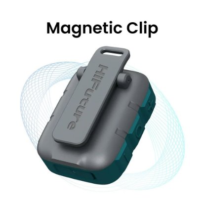 Zvučnik HIFUTURE Pocket S, bluetooth, vodootporan, 5W, bijelo-sivi