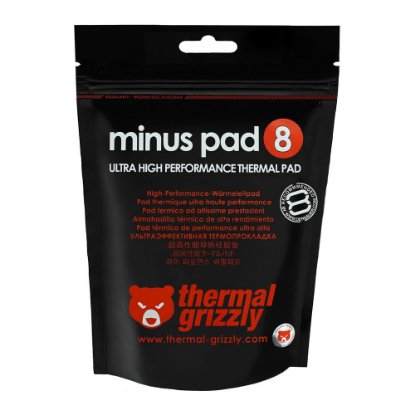 Termalna podloga THERMAL GRIZZLY Minus Pad 8, 120x20mm, t:0,5 mm, 2 komada