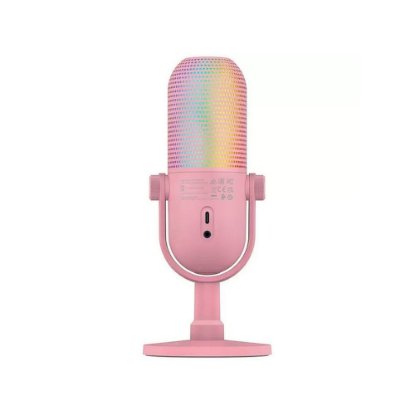Mikrofon RAZER Seiren V3 Chroma, RGB, stolni, rozi