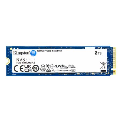 SSD 2TB KINGSTON NV3 SNV3S/2000G, M.2 NVME PCIe 4.0, 2280, maks do 6000/5000 MB/s