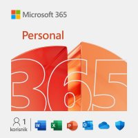 Office MICROSOFT 365 Personal, godišnja pretplata
