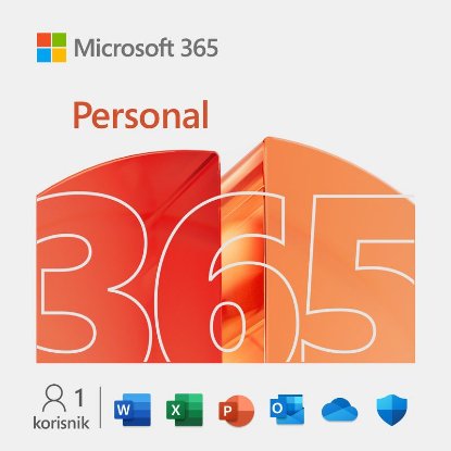 Office MICROSOFT 365 Personal, godišnja pretplata