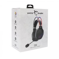Slušalice WHITE SHARK GH-2140 OX, USB, crne