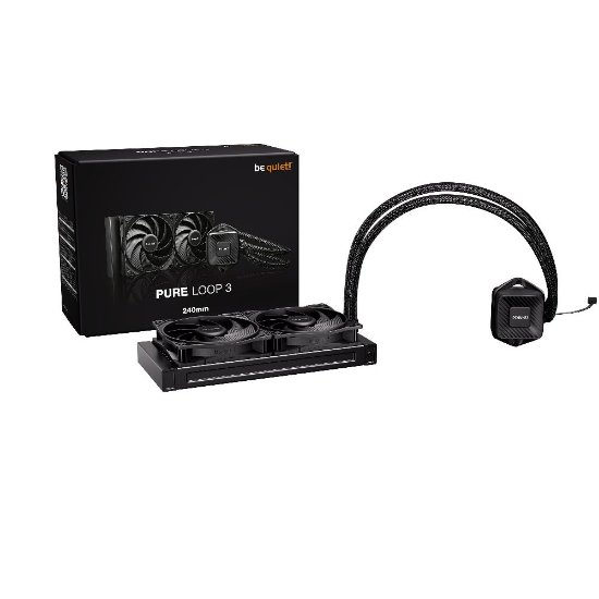 Vodeno hlađenje BE QUIET Pure Loop 3 240mm, CPU hlađenje, za Intel i AMD
