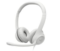 Slušalice LOGITECH H390, USB, bijele