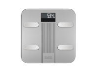 Osobna vaga LAICA PS7005, digitalna, 180 kg, Smart, BT, vaga koja mjeri kompoziciju tijela, srebrna