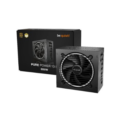 Napajanje 850W, BE QUIET Pure Power 13 M, 120mm vent., 80+ Gold, modularno