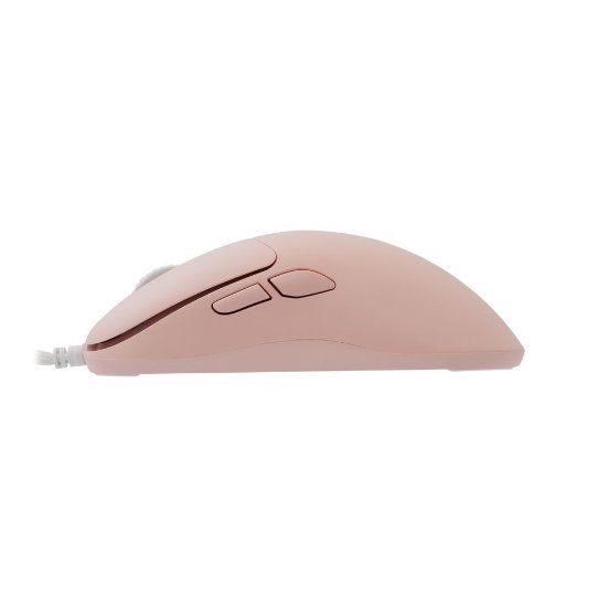 Miš WHITE SHARK Graphene, optički, 12400dpi, rozi