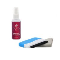 Sredstvo za čišćenje OCTIO S16, za čišćenje ekrana, 50ml, krpica, četkica za tipkovnicu