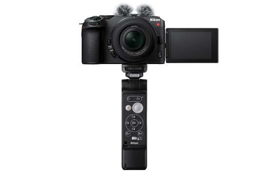 Digitalni fotoaparat NIKON Z30 Vlogger Kit, 20,9 Mp, DX CMOS senzor, 4K Ultra HD, crni