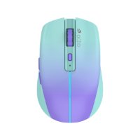 Miš OCTIO Style M310WBT, RGB, optički, bežični, BT,1600dpi, plavi