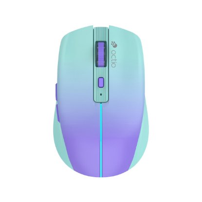 Miš OCTIO Style M310WBT, RGB, optički, bežični, BT,1600dpi, plavi