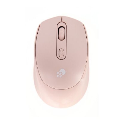 Miš OCTIO M302W, optički, bežični, 1600dpi, rozi