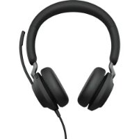 Slušalice JABRA Evolve2 40 SE MS, on-ear, Stereo, USB-C, crne