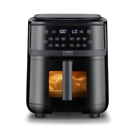Friteza na vrući zrak CASO DESIGN AirFry & Steam 700, 1700W, 7 l, crna